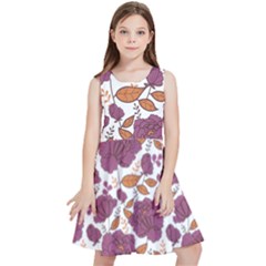 Rose Flowers Kids  Skater Dress by goljakoff