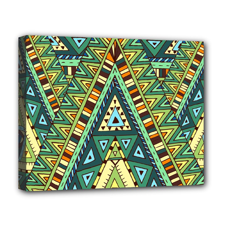 Native ornament Deluxe Canvas 20  x 16  (Stretched)