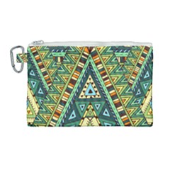 Native Ornament Canvas Cosmetic Bag (large)