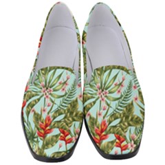 Tropical Flowers Women s Classic Loafer Heels by goljakoff