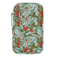 Tropical Flowers Waist Pouch (small) by goljakoff