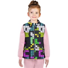 Drawn Squares                                                    Kid s Puffer Vest