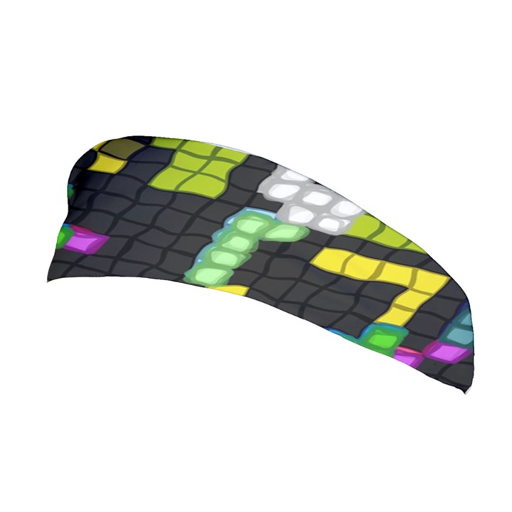 Drawn squares                                                     Stretchable Headband