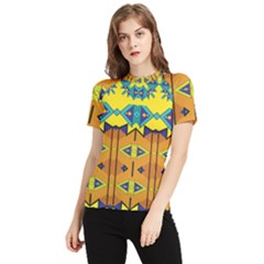 Tribal Pattern                                                          Women s Short Sleeve Rash Guard by LalyLauraFLM