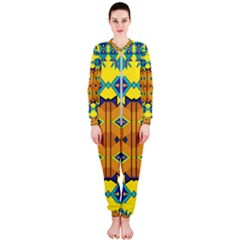 Tribal Pattern                                                          Onepiece Jumpsuit (ladies) by LalyLauraFLM