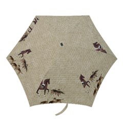 Foxhunt Horse And Hound Mini Folding Umbrellas by Abe731