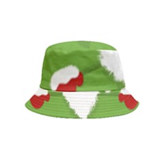 Santa Claus Hat Christmas Bucket Hat (kids) by Mariart