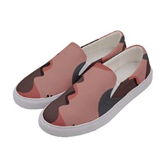 Illustrations Of Love And Kissing Women Women s Canvas Slip Ons