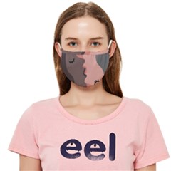 Illustrations Of Love And Kissing Women Cloth Face Mask (adult)