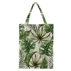 Green Leaves Classic Tote Bag by goljakoff