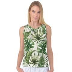 Green Leaves Women s Basketball Tank Top by goljakoff