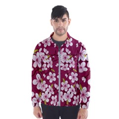 Sakura Men s Windbreaker by goljakoff