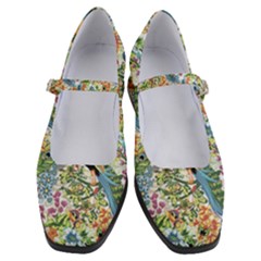 Peacock Pattern Women s Mary Jane Shoes by goljakoff