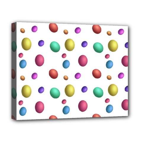 Egg Easter Texture Colorful Deluxe Canvas 20  x 16  (Stretched)