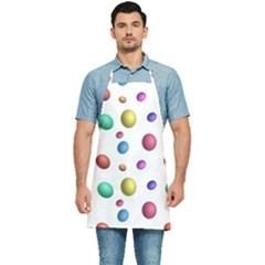 Egg Easter Texture Colorful Kitchen Apron