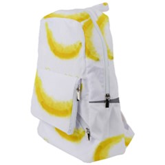 Banana Fruit Watercolor Painted Travelers  Backpack by Mariart