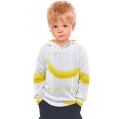 Banana Fruit Watercolor Painted Kids  Overhead Hoodie by Mariart