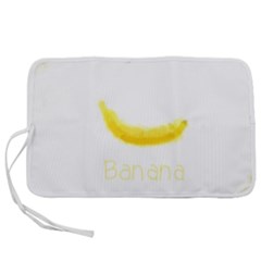 Banana Fruit Watercolor Painted Pen Storage Case (s) by Mariart