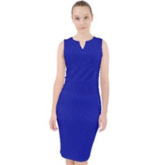 Admiral Blue - Midi Bodycon Dress by FashionLane