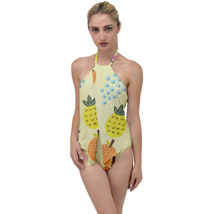 Fruit Go with the Flow One Piece Swimsuit