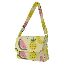 Fruit Full Print Messenger Bag (m) by HermanTelo