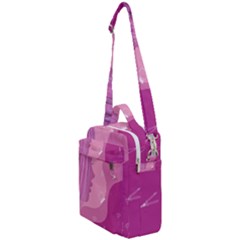 Online Woman Beauty Purple Crossbody Day Bag