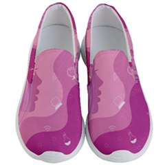 Online Woman Beauty Purple Men s Lightweight Slip Ons by Mariart