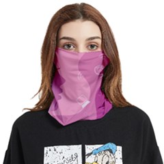 Online Woman Beauty Purple Face Covering Bandana (two Sides) by Mariart