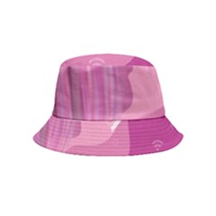 Online Woman Beauty Purple Bucket Hat (kids)