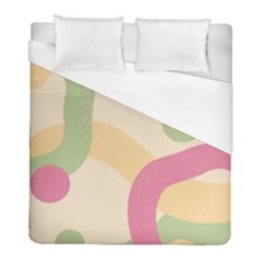 Line Pattern Dot Duvet Cover (full/ Double Size) by Alisyart