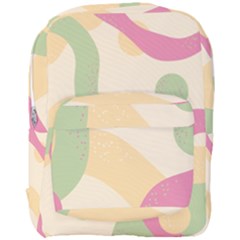 Line Pattern Dot Full Print Backpack