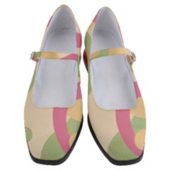 Line Pattern Dot Women s Mary Jane Shoes by Alisyart