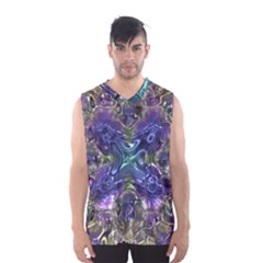 Metallizer Factory Glass Men s Basketball Tank Top by Mariart