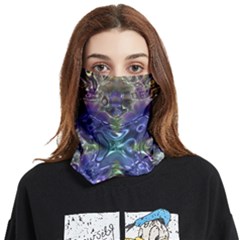Metallizer Factory Glass Face Covering Bandana (two Sides) by Mariart
