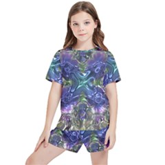 Metallizer Factory Glass Kids  Tee And Sports Shorts Set