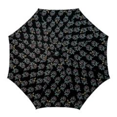 Rose Damour - Black - By Larenard Golf Umbrellas by LaRenard