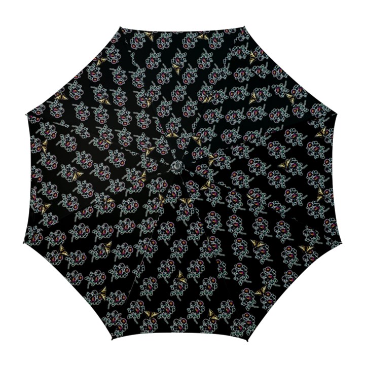 Rose Damour - Black - by LaRenard Golf Umbrellas