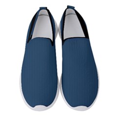 Aegean Blue - Women s Slip On Sneakers by FashionLane