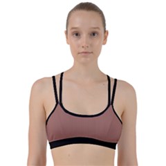 Blast-off Bronze - Line Them Up Sports Bra by FashionLane