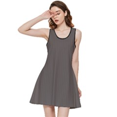 Ash Grey - Inside Out Racerback Dress by FashionLane