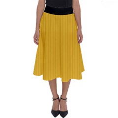 Aspen Gold - Perfect Length Midi Skirt by FashionLane