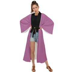 Bodacious Pink - Maxi Kimono by FashionLane