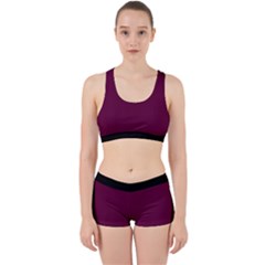 Boysenberry Purple - Work It Out Gym Set by FashionLane