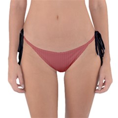 Blush Red - Reversible Bikini Bottom by FashionLane