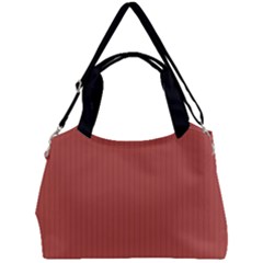 Blush Red - Double Compartment Shoulder Bag by FashionLane