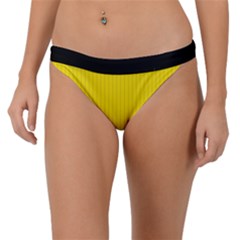 Bumblebee Yellow - Band Bikini Bottom by FashionLane