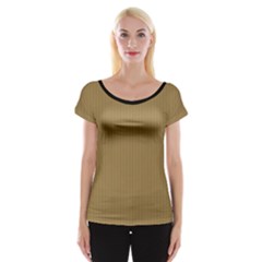 Bronze Mist - Cap Sleeve Top