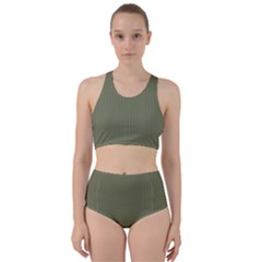 Calliste Green - Racer Back Bikini Set