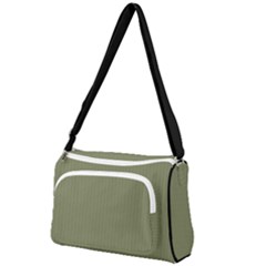 Calliste Green - Front Pocket Crossbody Bag by FashionLane