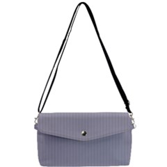 Coin Grey - Removable Strap Clutch Bag by FashionLane